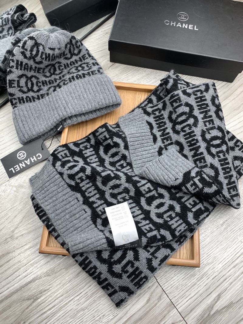 Chanel Caps Scarfs